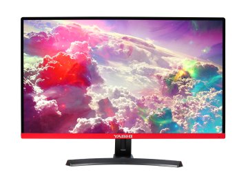 YASHI YZ2717 Monitor PC 68,6 cm (27") 2560 x 1440 Pixel Quad HD LED Nero, Rosso