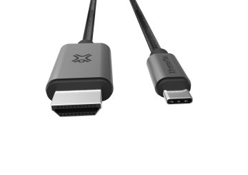 XtremeMac XWH-UCH-13 cavo e adattatore video 1 m HDMI tipo A (Standard) USB tipo-C Nero