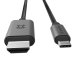 XtremeMac XWH-UCH-13 cavo e adattatore video 1 m HDMI tipo A (Standard) USB tipo-C Nero 2