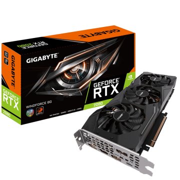 GIGABYTE GeForce RTX 2080 WINDFORCE 8G NVIDIA 8 GB GDDR6