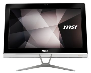 MSI Pro 20EXTS 8GL-022XEU Intel® Celeron® N4000 49,5 cm (19.5") 1600 x 900 Pixel Touch screen PC All-in-one 4 GB DDR4-SDRAM 128 GB SSD FreeDOS Wi-Fi 5 (802.11ac) Nero