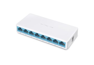 Mercusys MS108 switch di rete Non gestito Fast Ethernet (10/100) Bianco