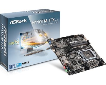 Asrock H110TM-ITX R2.0 Intel® H110 LGA 1151 (Socket H4) mini ATX