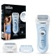 Braun Silk-épil LS5-160 Blu - Depilatore Donna Elettrico Senza Fili, Rifinitore E Sistema Esfoliante Wet&Dry 3 In 1 Con 2 Accessori 4