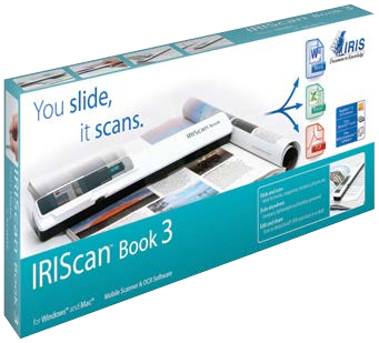 I.R.I.S. IRIScan Book 3 Scanner portatile 900 x 900 DPI A4 Bianco