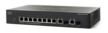 Cisco SG355-10P Gestito L3 Gigabit Ethernet (10/100/1000) Supporto Power over Ethernet (PoE) Nero