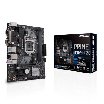 ASUS PRIME H310M-D R2.0 Intel® H310 LGA 1151 (Socket H4) micro ATX