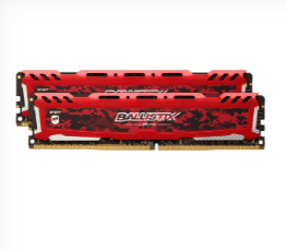 Ballistix Sport LT memoria 8 GB 2 x 8 GB DDR4 2666 MHz