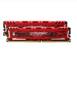 Ballistix Sport LT 16GB DDR4-2666 memoria 2 x 8 GB 2666 MHz