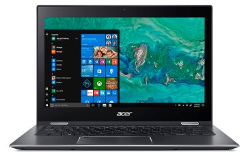 Acer Spin 5 SP513-53N-76HD Intel® Core™ i7 i7-8565U Ibrido (2 in 1) 33,8 cm (13.3") Touch screen Full HD 16 GB DDR4-SDRAM 512 GB SSD Wi-Fi 5 (802.11ac) Windows 10 Pro Grigio