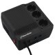PowerWalker AVR 600 regolatore di tensione 3 presa(e) AC Nero 2