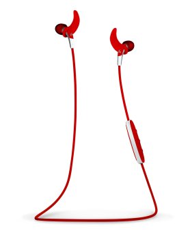 JayBird Freedom Bluetooth Headphones Auricolare Wireless In-ear Musica e Chiamate Rosso