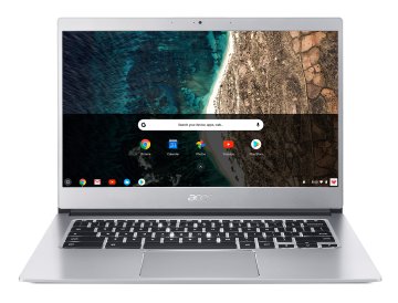 Acer Chromebook CB514-1H-C81U Intel® Celeron® N3350 35,6 cm (14") Full HD 4 GB LPDDR4-SDRAM 32 GB eMMC Wi-Fi 5 (802.11ac) ChromeOS Italiano Argento