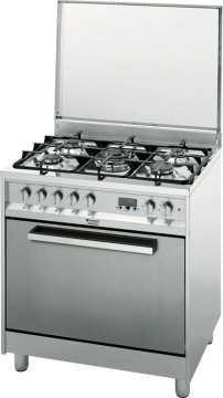 Hotpoint CP87SEA Cucina Gas naturale Gas Stainless steel A