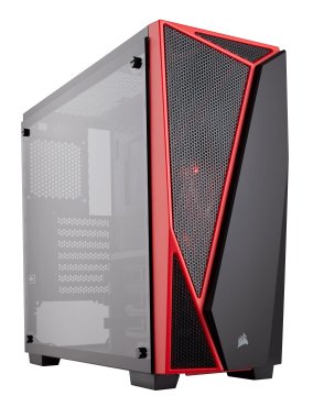 Corsair Carbide SPEC-04 Midi Tower Nero, Rosso