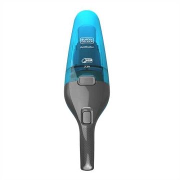 Nero & Decker WDC215WA aspirapolvere senza filo Blu, Titanio Senza sacchetto