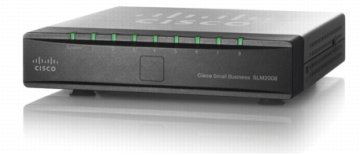 Cisco SLM2008T-EU switch di rete Gestito L2 Gigabit Ethernet (10/100/1000) Nero