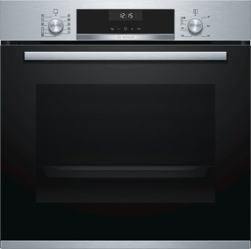 Bosch Serie 6 HBA5570S0 forno 71 L Nero, Acciaio inox