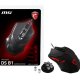 MSI Interceptor DS B1 mouse Gaming Ambidestro USB tipo A Ottico 1600 DPI 2