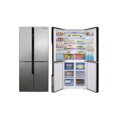 SanGiorgio SQ50NFXD frigorifero side-by-side Libera installazione 431 L Stainless steel