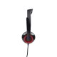 Gembird MHS-002 cuffia e auricolare Cablato A Padiglione Musica e Chiamate Nero, Rosso 5