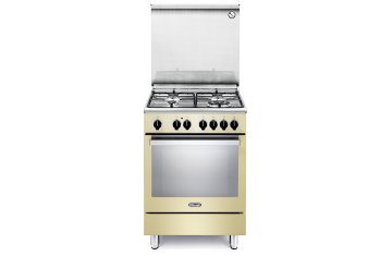 De’Longhi PEMC 64 cucina Elettrico Gas Crema, Acciaio inox
