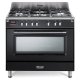 De’Longhi MEM 965 NX cucina Cucina freestanding Elettrico Gas Nero, Acciaio inox 2
