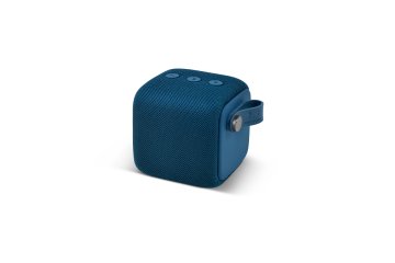 Fresh 'n Rebel Rockbox Bold S Indigo | Altoparlante Bluetooth Waterproof IPX7, Blu