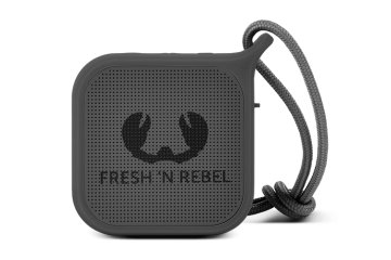 Fresh 'n Rebel Rockbox Pebble 1RB0500CC - Altoparlante portatile Bluetooth splashproof, concrete