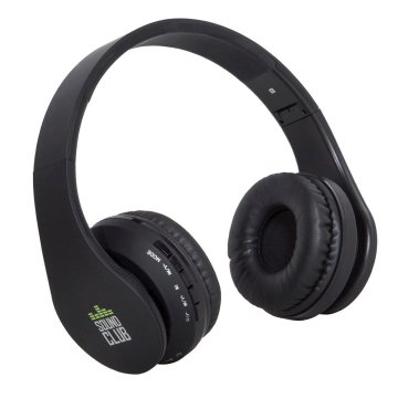GOCLEVER Sound Club URBAN Auricolare Con cavo e senza cavo A Padiglione Ufficio Bluetooth Nero