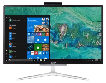 Acer Aspire C22-820 Intel® Celeron® J4005 54,6 cm (21.5") 1920 x 1080 Pixel PC All-in-one 4 GB DDR4-SDRAM 500 GB HDD Windows 10 Home Wi-Fi 5 (802.11ac) Argento