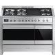 Smeg A3-81 cucina Cucina freestanding Elettrico Gas Acciaio inox 2
