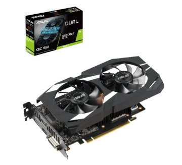ASUS Dual -GTX1660TI-O6G NVIDIA GeForce GTX 1660 Ti 6 GB GDDR6