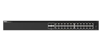 DELL N-Series N1124P-ON Gestito L2 Gigabit Ethernet (10/100/1000) Supporto Power over Ethernet (PoE) 1U Nero