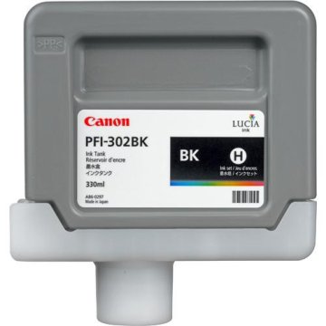 Canon PFI-302BK cartuccia d'inchiostro Originale Nero