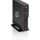 Fujitsu ESPRIMO G558 Intel® Pentium® Gold 5400+ 4 GB DDR4-SDRAM 64 GB SSD Windows 10 Pro USFF Mini PC Nero, Rosso 3