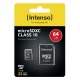 Intenso 64GB MicroSDHC MicroSDXC Classe 10 5