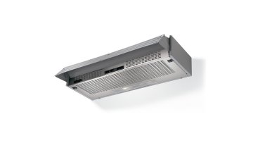 FABER S.p.A. 2152 SRM LG A60 Integrato Grigio, Acciaio inox 370 m³/h