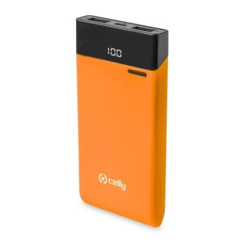 Celly POP 5002 Ioni di Litio 5000 mAh Nero, Arancione