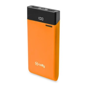 Celly POP 5002 Ioni di Litio 5000 mAh Nero, Arancione