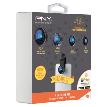 PNY LNS-4N1-02-RB accessorio per smartphone e telefoni cellulari Obiettivo fotografico