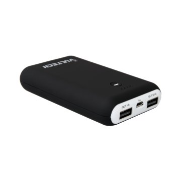 Vultech PB-7800W batteria portatile Ioni di Litio 7800 mAh Nero, Bianco