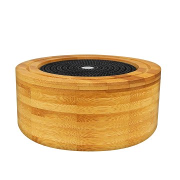 Arya HD - Diffusore ad ultrasuoni in vero legno di Bamboo Saturn