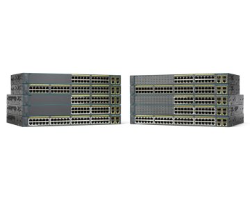 Cisco Catalyst WS-C2960+24LC-L switch di rete Gestito L2 Fast Ethernet (10/100) Supporto Power over Ethernet (PoE) Nero