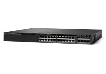 Cisco Catalyst WS-C3650-24TS-S switch di rete Gestito L3 Gigabit Ethernet (10/100/1000) 1U Nero