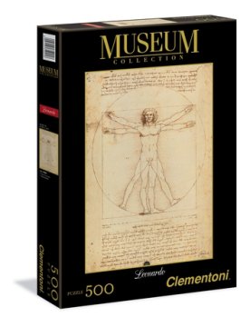 Clementoni 35001 puzzle Puzzle di contorno 500 pz Arte