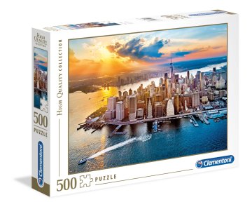 Clementoni 35038 Puzzle 500 pz Città