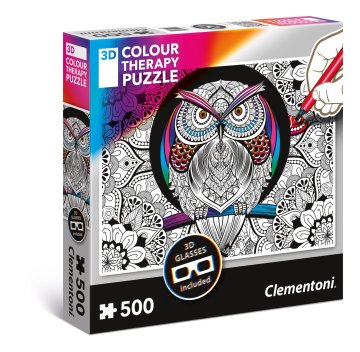 Clementoni Owl - 500 pezzi