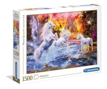 Clementoni WILD Puzzle di contorno 1500 pz Animali