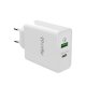 Celly TCUSBC18WWH Caricabatterie per dispositivi mobili Universale Bianco AC Interno 2
